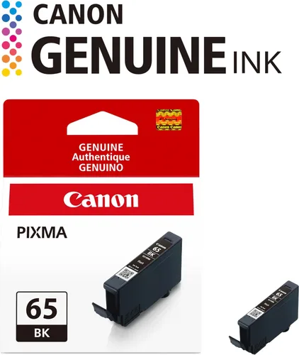Miniatura 8 de Canon CLI-65 Depósitos de tinta negra genuina, compatibles con impresoras PIXMA PRO-200 y PIXMA PRO-200S (paquete de 2)