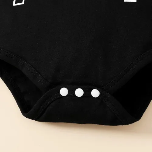 Miniatura 6 de Traje de primer cumpleaños para niño, traje de primer cumpleaños para bebé niño, disfraz de vaca sagrada con texto en inglés "I'm One