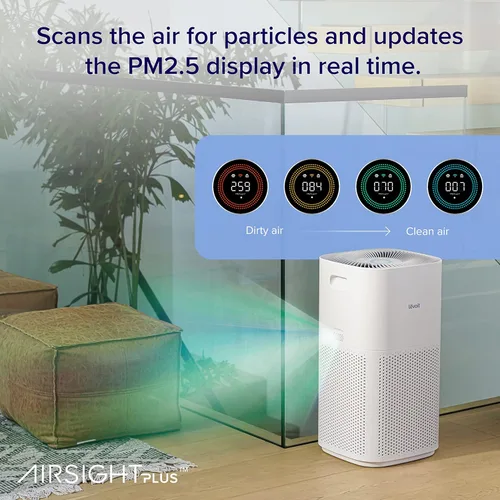Miniatura 5 de LEVOIT Purificadores de aire para el hogar, habitación grande de hasta 2933 pies cuadrados con modo de suspensión HEPA, verificación AHAM, WiFi