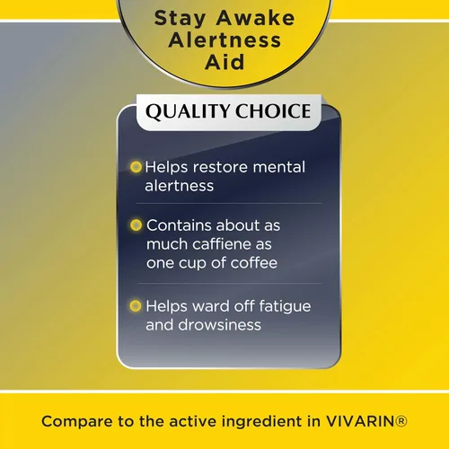 Miniatura 3 de Quality Choice Tableta de cafeína Stay Awake