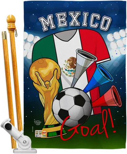 Miniatura 14 de Bandera de la Copa Mundial de Fútbol de México, juego deportivo, pelota de fútbol, actividades de entretenimiento, decoración física, pancarta