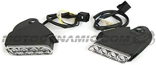 Miniatura 2 de Railside Performance Compatible con R1 YZF-R1 2015-2025 R1M R1S 2015-2018 In Vent LED Señales de giro traseras
