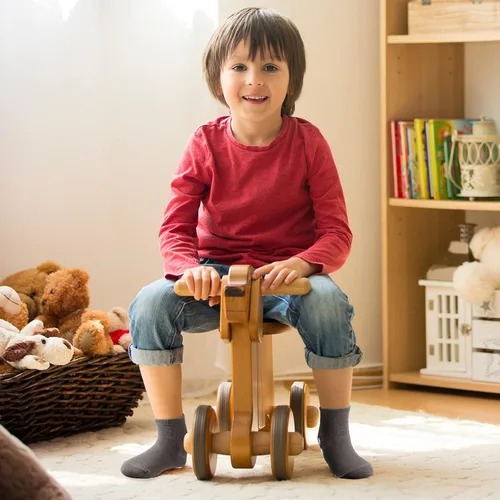 Miniatura 6 de 14 pares de calcetines antideslizantes para niños calcetines de agarre de tobillo para niños para pilates ballet entrenamiento descalzo pequeño