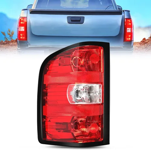 Miniatura 12 de Nilight Conjunto de faros para 2007 2008 2009 2010 2011 2012 2013 Silverado 1500 2007-2014 Silverado 2500HD 3500HD Faros de repuesto Carcasa negra