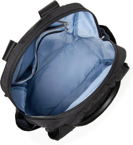 Miniatura 10 de Baggallini Mochila todo el día para mujer con pulsera de teléfono RFID, Negro, talla única