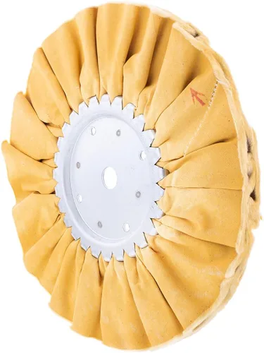 Miniatura 2 de United Pacific & Keystone Polishing 90030 Pulidor de vías respiratorias tratado amarillo de 10 pulgadas – Cenador de 5/8 pulgadas y 1/2 pulgadas
