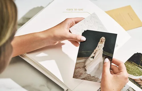 Miniatura 6 de Álbum de recortes prémium para fotos de familiares, amigos, graduación, baby shower y boda, 100 páginas para varios tamaños, 4 x 6, 5 x 7, 6 x 8, 8