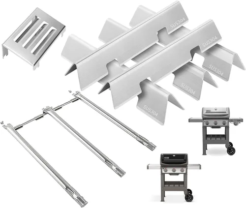 Miniatura 20 de Piezas de parrilla para Weber Spirit 2, piezas de parrilla GS4 Spirit II & I E310 E320 S310 S320, reemplazo para barras saborizantes Weber Spirit