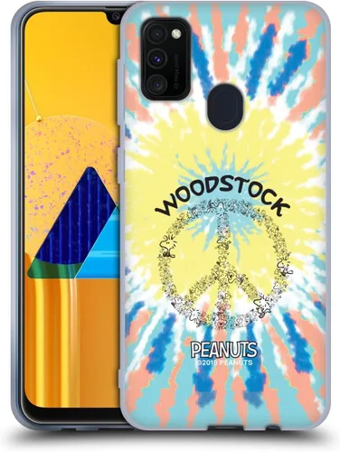 Miniatura 239 de Head Case Designs Funda de gel Woodstock 50th con licencia oficial de Peanuts Snoopy Guitar 1969 [protección de grado militar] compatible