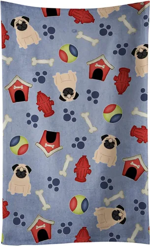 Miniatura 38 de Caroline's Treasures BB2654KTWL Dog House Collection Airedale - Toalla de cocina para invitados, toalla de baño decorativa para cara, té, paño