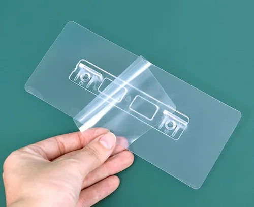 Miniatura 5 de 12 clips de estante de gabinete sin taladro, soporte adhesivo para estante, clavijas de estante para estantes, clips de estante de gabinete, soporte
