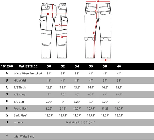 Miniatura 2 de Condor Elite 101200-003-38-34 Paladin - Pantalones tácticos color bronceado, 38W x 34L