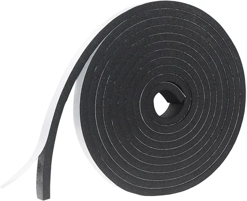 Miniatura 29 de Tira de Sellado Meteorológico para Puertas, Tira de Sellado para Puertas y Ventanas, 1 Pulgada x 1/8 Pulgada x 33 Pies, Cinta de Aislamiento