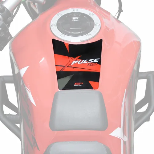 Miniatura 3 de GP Kompozit Almohadilla de tanque verde compatible con Hero Xpulse 200 2020-2023