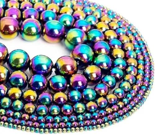 Miniatura 45 de Zenkeeper 108 cuentas de aventurina azul para hacer joyas de 0.315 pulgadas (0.315 in), piedras preciosas de aventurina azul sueltas