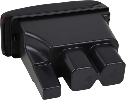 Miniatura 3 de YJYWZH Caja de reposabrazos de doble capa para Suzuki Jimny JB64W/JB74W 2018-2023, organizador de automóvil, consola central de almacenamiento Negro