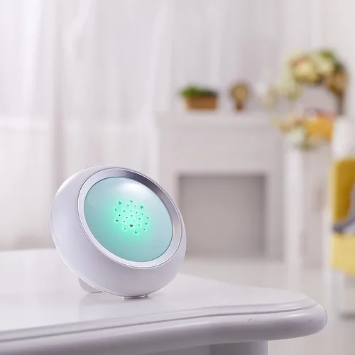 Miniatura 7 de Bebcare Hear Audio - Monitor de bebé con tecnología ultra baja de seguridad contra la radiación, sensor de respiración, luz nocturna y silenciador