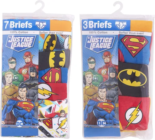 Miniatura 5 de DC Comics Liga de la Justicia multipersonajes. Ropa interior para niño, 3