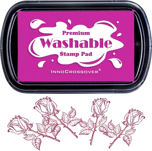 Miniatura 8 de Almohadilla de tinta lavable, las mejores almohadillas de sello para niños, manualidades para niños, kit de huellas de patas, kit de huellas