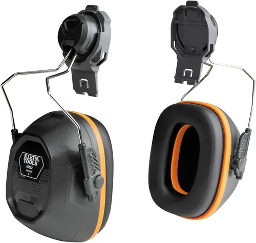 Miniatura 17 de Klein Tools 60532 orejeras con tapa y accesorio para casco de seguridad, 26dB NRR para construcción, fabricación, mantenimiento