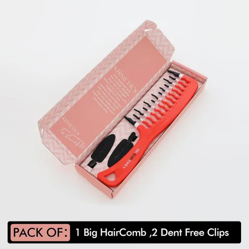 Miniatura 5 de Peine desenredante de dientes anchos extra grande para cabello grueso, rizado, ondulado y natural, eliminación de nudos sin dolor, antiestático
