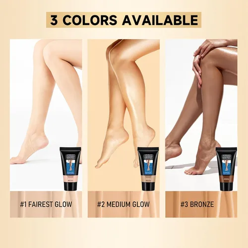 Miniatura 2 de Maquillaje de piernas impermeable sin transferencia, maquillaje para cubrir venas de piernas, loción de maquillaje corrector corporal de larga