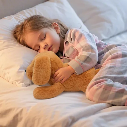 Miniatura 7 de IUTOYYE Elefante de peluche que respira con luz y sonido, juguete de elefante relajante, muñeco de peluche para niños