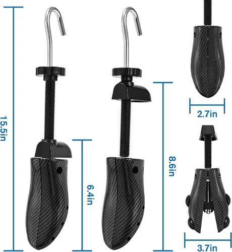 Miniatura 10 de eachway - Estirador de zapatos para hombre y mujer, ajusta el largo y ancho del calzado, para tallas de hombre de EE. UU. de 10 a 13.5