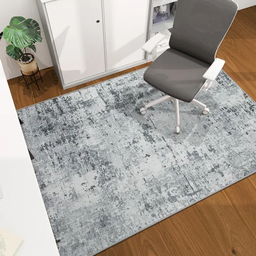 Miniatura 69 de chakme Tapete para silla de oficina para suelo de madera dura, 48 x 36 pulgadas, protector de escritorio de computadora de fácil deslizamiento