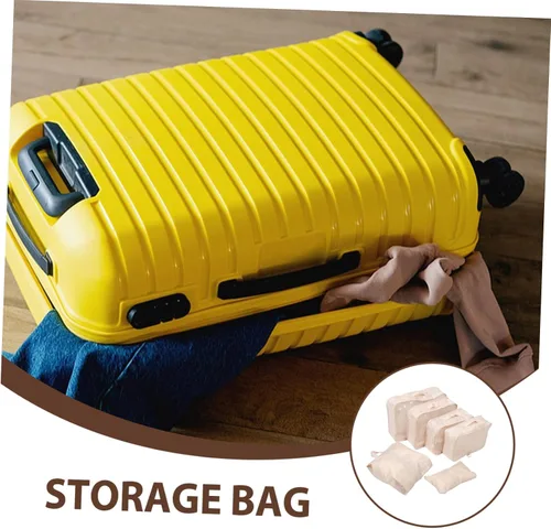 Miniatura 7 de NOLITOY Juego de 7 cubos de equipaje de viaje para equipaje de capacidad, bolsas organizadoras para ropa, zapatos, artículos de tocador, bolsas