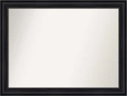Miniatura 53 de Amanti Art Espejo personalizado, espejo de baño negro Astor, espejo de pared o espejo de tocador de baño sobre el fregadero (25 x 25 pulgadas)