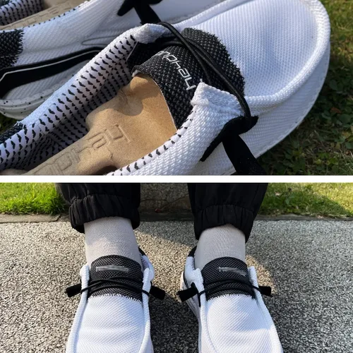 Miniatura 5 de Cordones elásticos de repuesto para Hey Dude - Cordones elásticos sin atar, cuerdas redondas, 2 pares