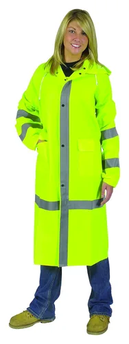 Miniatura 2 de Galeton, impermeable de PVC de 0.0137 pulgadas, reflectante y repelente, M, Lime, 1