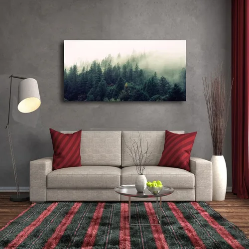 Miniatura 3 de Arte de pared de paisaje, impresiones en lienzo de paisajes naturales, decoración del hogar, bosque verde, pintura de árboles para sala de estar
