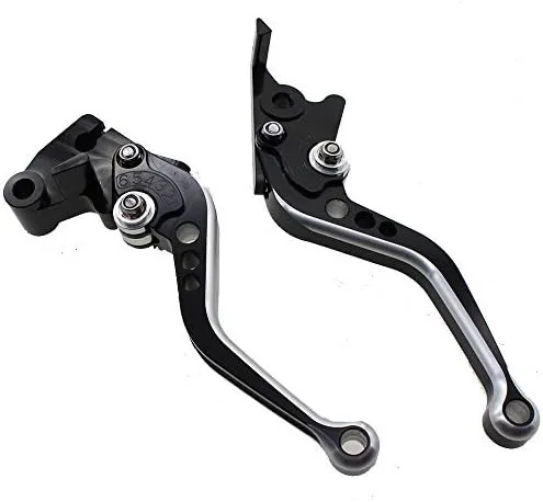 Miniatura 3 de FXCNC Palancas de embrague de freno de doble color para motocicleta compatibles con HAYABUSA GSXR1300 99-07, DL1000/V-STROM 02-2020, SV1000/S 03-07