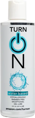 Miniatura 7 de Turn On Lubricante personal a base de aloe Lubricante hidratante para pieles sensibles, suave como la seda y no pegajoso, 3 onzas líquidas