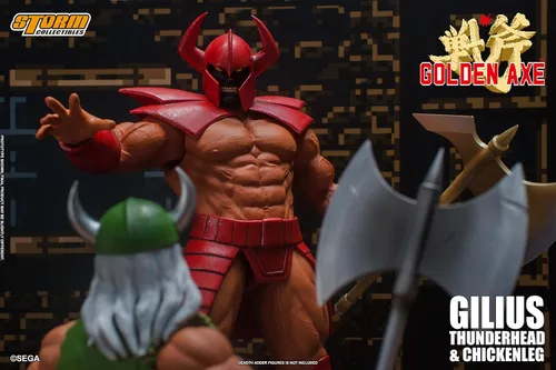 Miniatura 14 de Storm Collectibles Storm COLL Hacha dorada GILIUS Thunderhead & Chicken L 1/12 AF