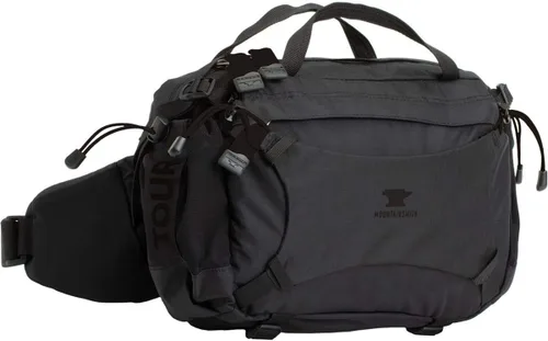 Miniatura 7 de Mountainsmith Tour Lumbar Pack - Riñonera de 7L para senderismo, viajes, ciclismo y desplazamientos Gris Negro