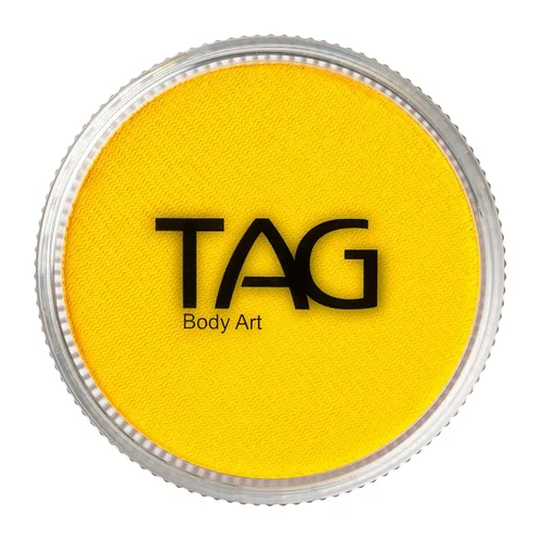 TAG - Pintura facial y corporal, color amarillo regular, 1.13 oz