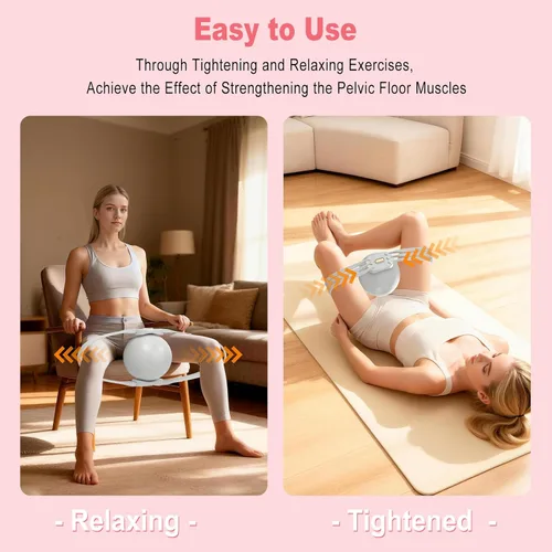 Miniatura 6 de HOTSWEAT Maestro de muslos, ejercitador interno del muslo, entrenador de muslos Kegel para mujeres con resistencia ajustable