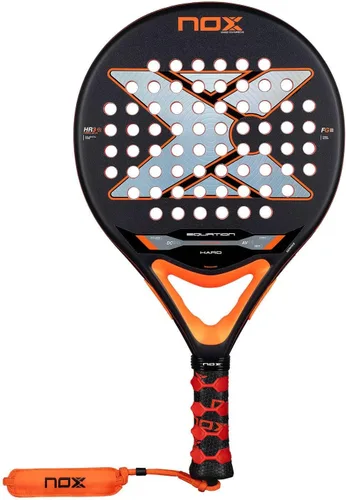 Miniatura 2 de NOX Raqueta de pádel Equation Hard 2026 Pala Padel de forma redonda Sistema antivibración AVS, tecnología exclusiva de giro y doble rugosidad