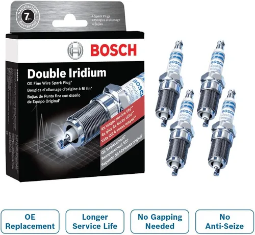 Miniatura 2 de BOSCH 96337 OE Bujía de Alambre Fino de Doble Iridio - Paquete de 4