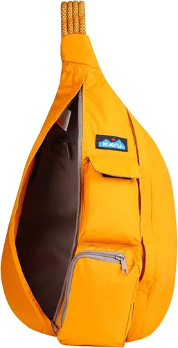 Miniatura 3 de KAVU Original Rope Sack - Mochila bandolera - Ámbar Terreno de madera