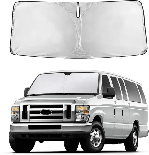 Miniatura 129 de Autovir Parasol para parabrisas Rivian R1S 2022-2024 2025 2026, parasol para ventana delantera, protección UV, bloqueador de calor, accesorios