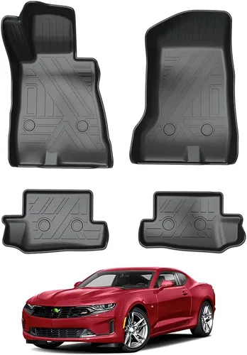 Miniatura 37 de KUST Alfombrillas de suelo personalizadas para Nissan Titan 2017-2024/Nissan Titan XD Crew Cab 2016-2024