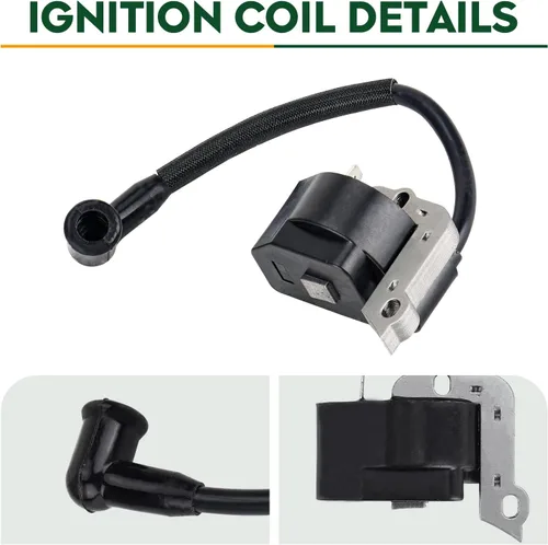 Miniatura 2 de Bobina de encendido para Troy Bilt MTD Craftsman, Cub Cadet, blanco al aire libre, Bolens, Murray, Ryobi, Yard-Man Reemplaza 794-00053 794-00070