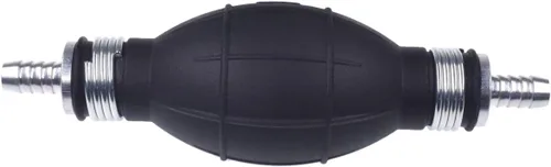 Miniatura 7 de 0.315 in 5/16 "Bombilla de cebador negro de goma bomba de combustible manguera de mano imprimación gasolina gasolina diesel bomba para barcos