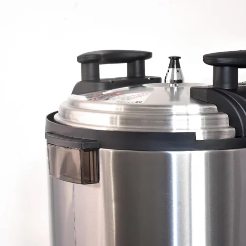 Miniatura 6 de Kolice Olla a presión comercial de 220 voltios y 33 L, olla a presión de 220 voltios con olla interior antiadherente, 33L (35 cuartos de galón)
