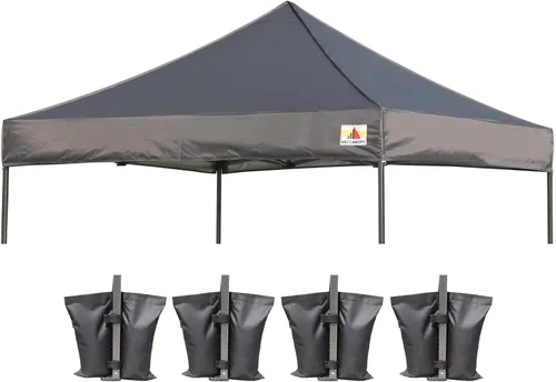 Miniatura 22 de ABCCANOPY - Toldo de repuesto para carpa desplegable (10x10 pies, beige)