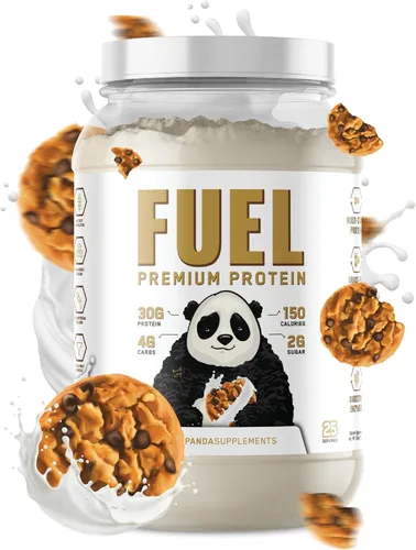 Miniatura 10 de Underground Bio Labs Panda Fuel Proteína Premium de Suero, Colágeno Hidrolizado, Caseína, Probióticos, Enzimas, Apto para Keto, Liberación